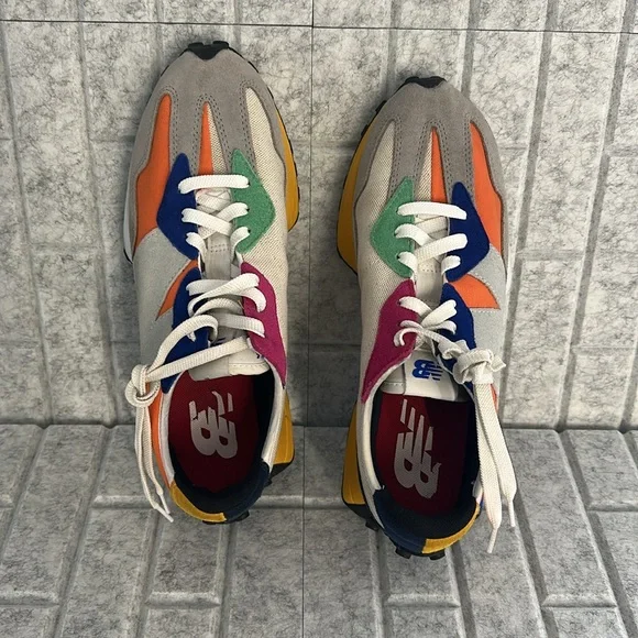 New Balance Colorful Multicolor Sneakers Size 10 The Intelligent Choice  327 - Picture 9 of 15